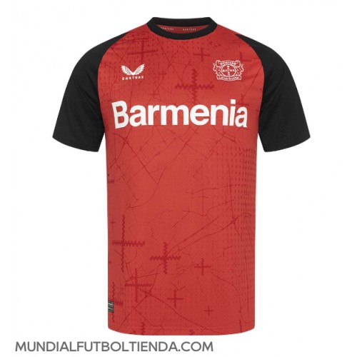 Camiseta Bayer Leverkusen Primera Equipación Replica 2024-25 mangas cortas